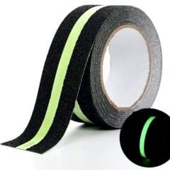 SİYAH FOSFORLU MERDİVEN VE ZEMİN KAYDIRMAZ KAYMAZ BANT 50mm x 25mt