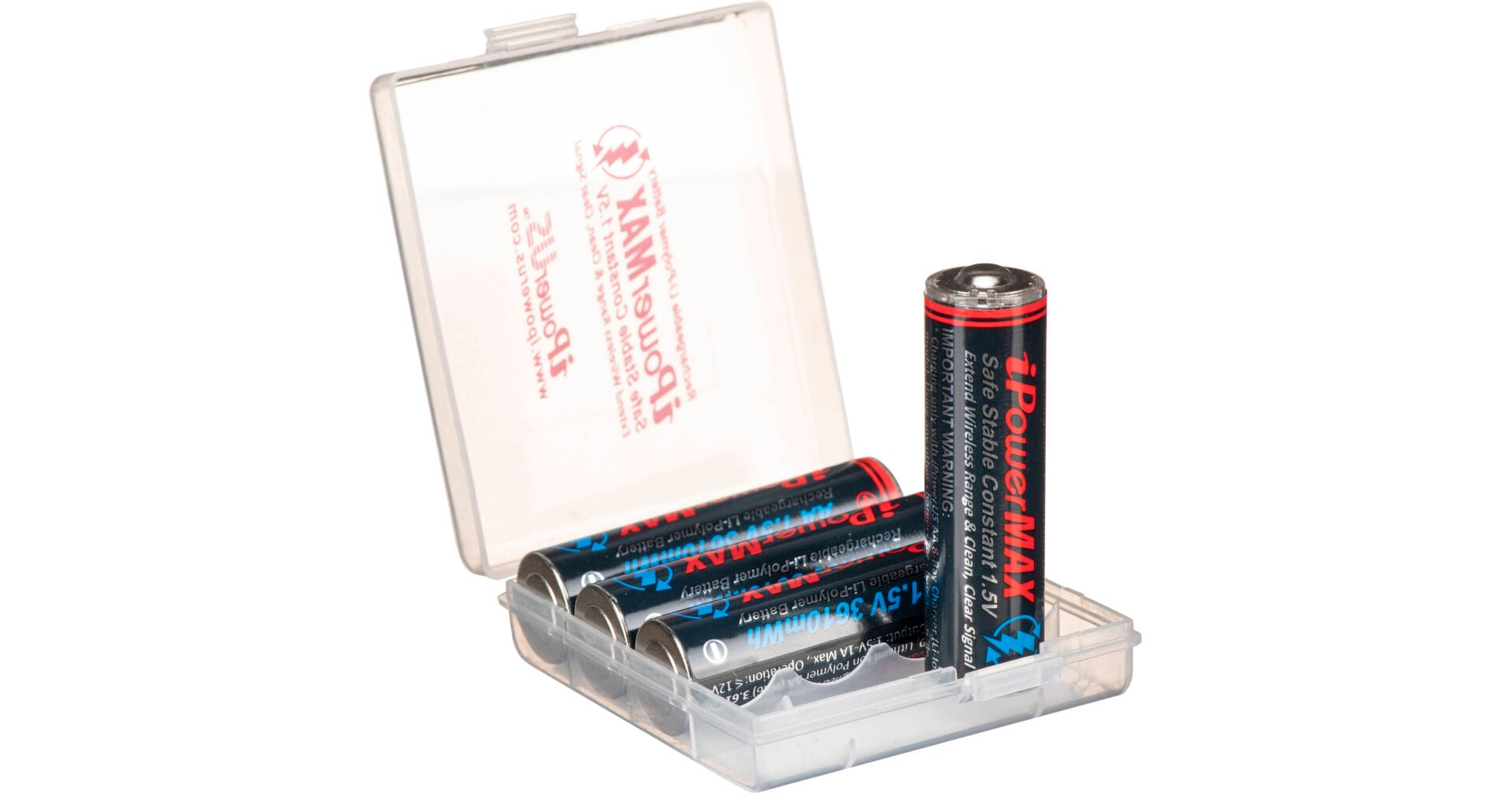 iPower iPowerMax AA3610 1.5V AA Lityum Şarjlı Pil (3610mWh, 4-lü Pkt)