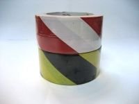 3M 50MMx33MT ÇİFT RENK PVC YER İŞARETLEME BANDI Kırmızı-Beyaz