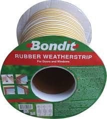 PENCERE KAPI BANDI 2x50MT E TİPİ KAUÇUK Beyaz