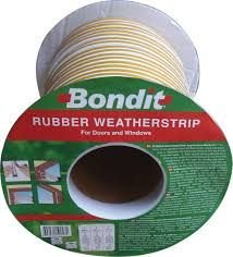 PENCERE KAPI BANDI 2x50MT E TİPİ KAUÇUK Beyaz