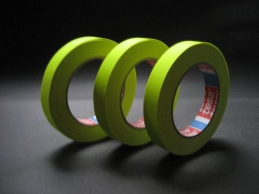 TESA 19MMx25MT FOSFORLU KAMERA BANDI Fosforlu Sarı