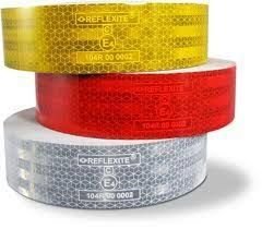 3M 55MMx1MT PETEKLİ REFLEKTİF BANT Beyaz