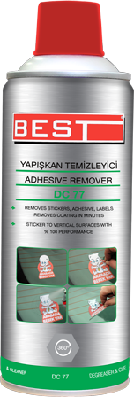 BEST YAPIŞKAN TEMİZLEYİCİ SPREY DC-77 400ML