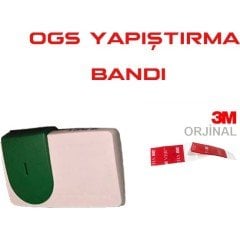 Çift Taraflı Bant 2 Cm X 3 Cm 2'li OGS Montaj Bandı(VHB Şeffaf)